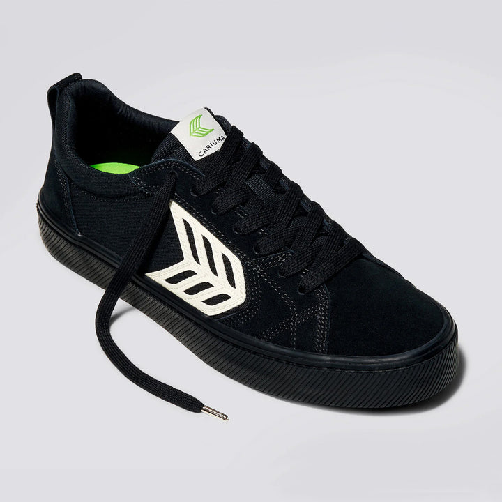 Cariuma Catiba Skate Shoe, All Black. Order Online at OceanMagicSurf.com.