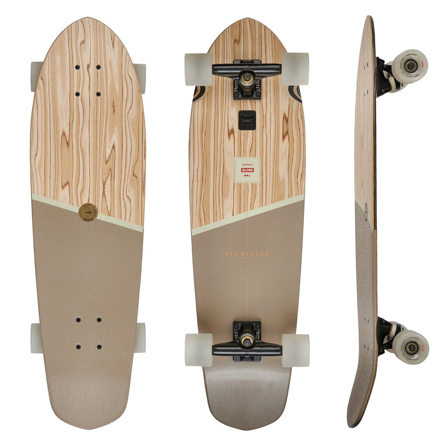 Globe Big Blazer 32" Cruiser Skateboard Olivewood/Stone