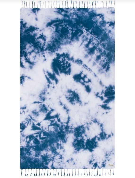 Sand Cloud - Navy Acid Wash Towel