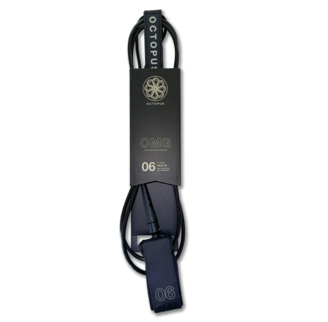 OMG Leash- BLACK (6-foot)