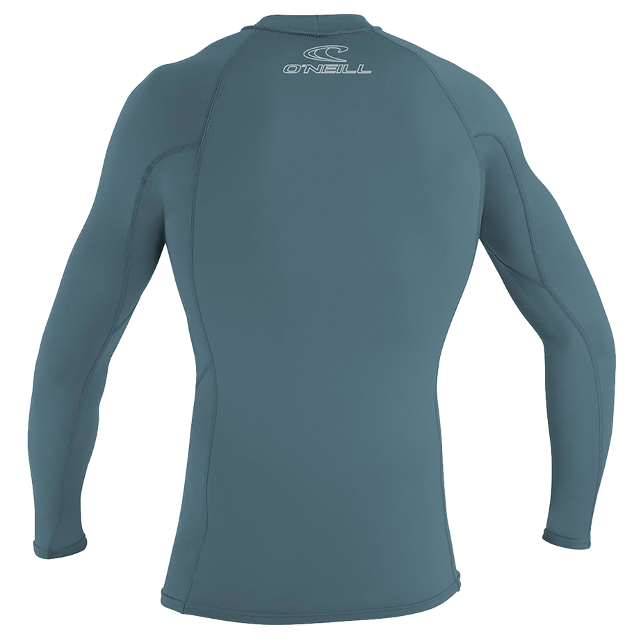 O'Neill Basic Skins Long Sleeve Rash Guard - Shop Best Selection Of Men's Rash Guards At Oceanmagicsurf.com