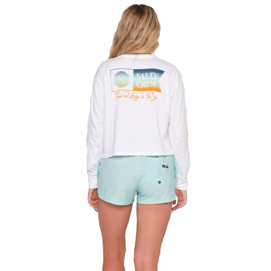 Salty Crew Beacons Elastic Shorts - Shop Best Selection Of Women's Shorts At Oceanmagicsurf.com