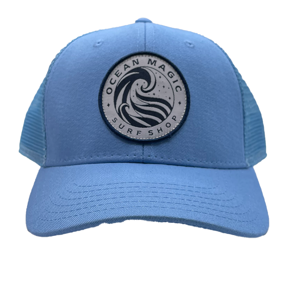 Ocean Magic Wave Logo Snapback Hat - Shop Best Selection Of Men's And Women's Hats At Oceanmagicsurf.com