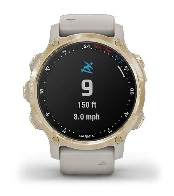 Descent™ Mk2S Smartwatch Lt Gold / Lt Sand Band - 43mm