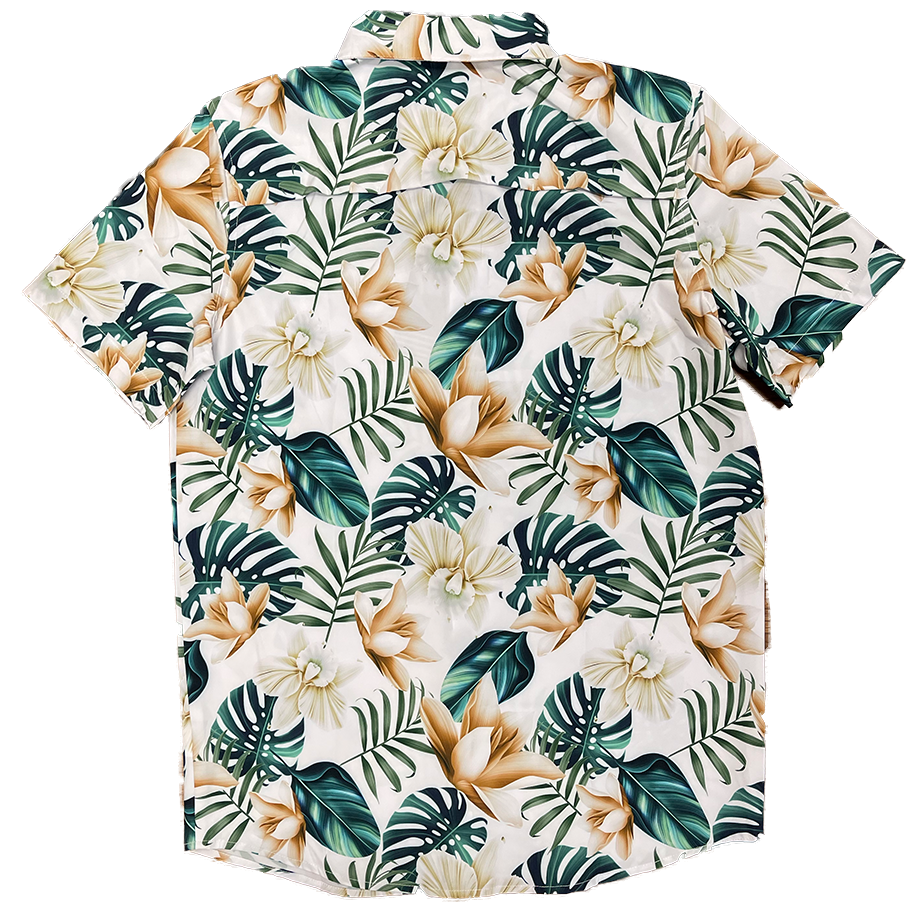 Ocean Magic Woven Short Sleeve Button Down - Shop Best Selection Of Men's Button Downs At Oceanmagicsurf.com