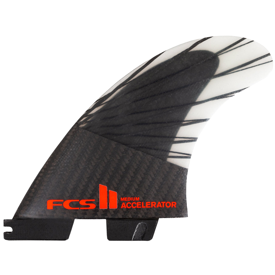 FCS II Accelerator Carbon Surfboard Fins - Best Surfboard Fin Selection At Oceanmagicsurf.com