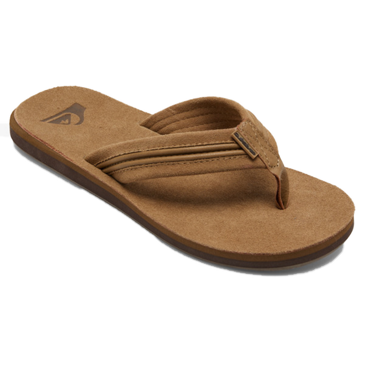 Quiksilver Carver Leather Sandal - Shop Best Selection Of Men's Sandals At Oceanmagicsurf.com