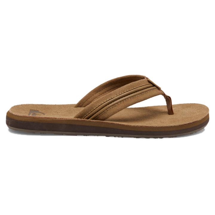 Quiksilver Carver Leather Sandal - Shop Best Selection Of Men's Sandals At Oceanmagicsurf.com