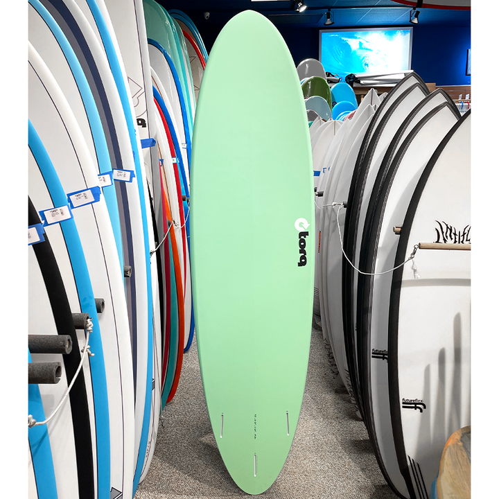 Torq Surfboards Green Mod Fun Surfboard - Shop Best Selection Of Surfboards At Oceanmagicsurf.com