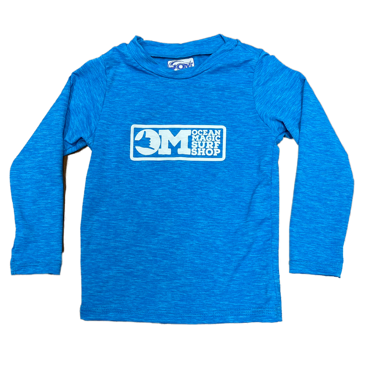 Ocean Magic Youth 5 Flex Lycra Long Sleeve T-Shirt - Best Selection Of Boys Rashguards At Oceanmagicsurf.com