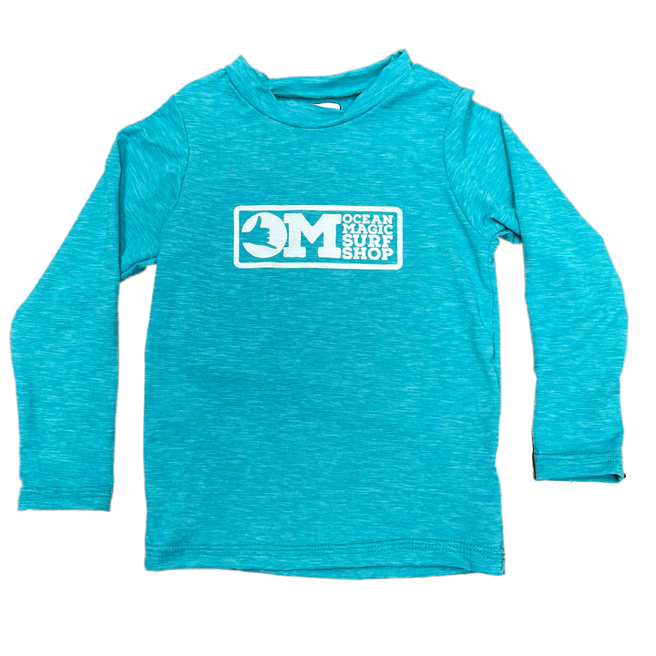 Ocean Magic Youth 5 Flex Lycra Long Sleeve T-Shirt - Best Selection Of Boys Rashguards At Oceanmagicsurf.com