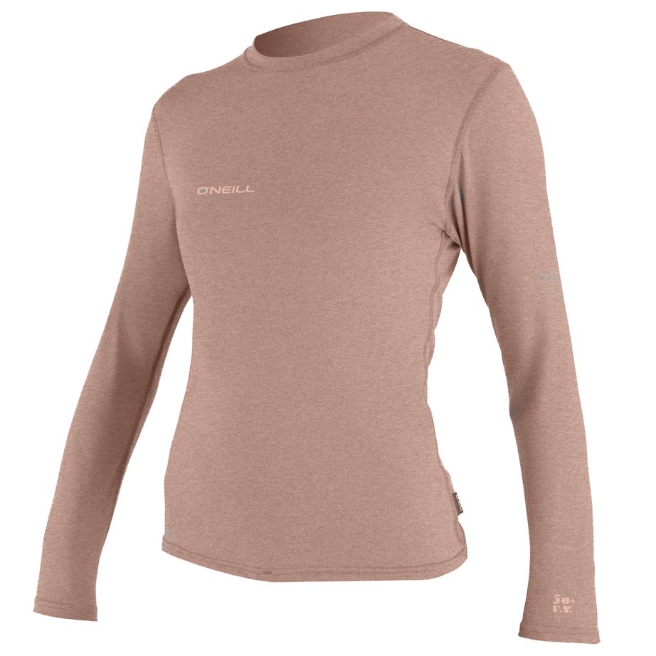 O'Neill Hybrid Long Sleeve Rash Guard- Shop Best Selection Of Women's Rash Guards At Oceanmagicsurf.com